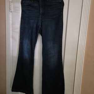 Sofia by Sofia Vergara Dark Blue Flare Jeans